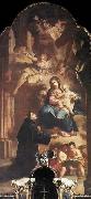 Kracker, Johann Lucas Appearance of the Virgin to St Anthony France oil painting artist